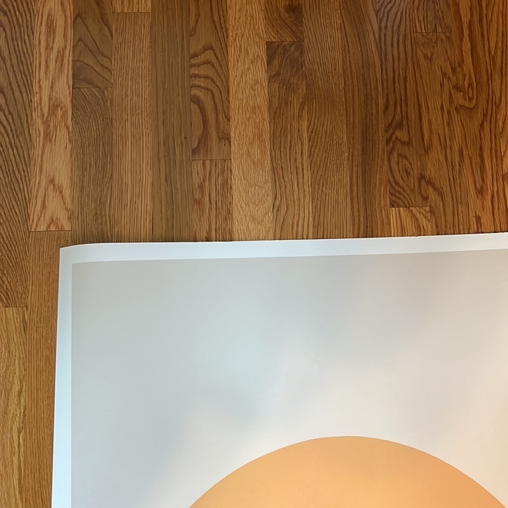 New Urban Outfitters Poems Retro Sunset Multi 30 x 40 Print - Picture 8 of 8